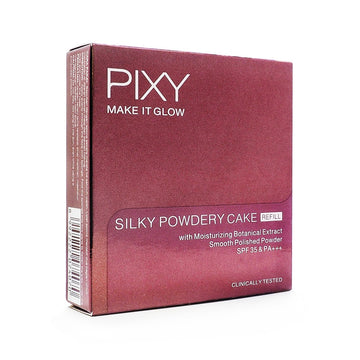 Pixy, Make It Glow, Silky Powdery Refill, 401 Sandy Beige, 10 g